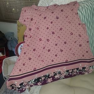 ELLE flutter sleeve blouse.